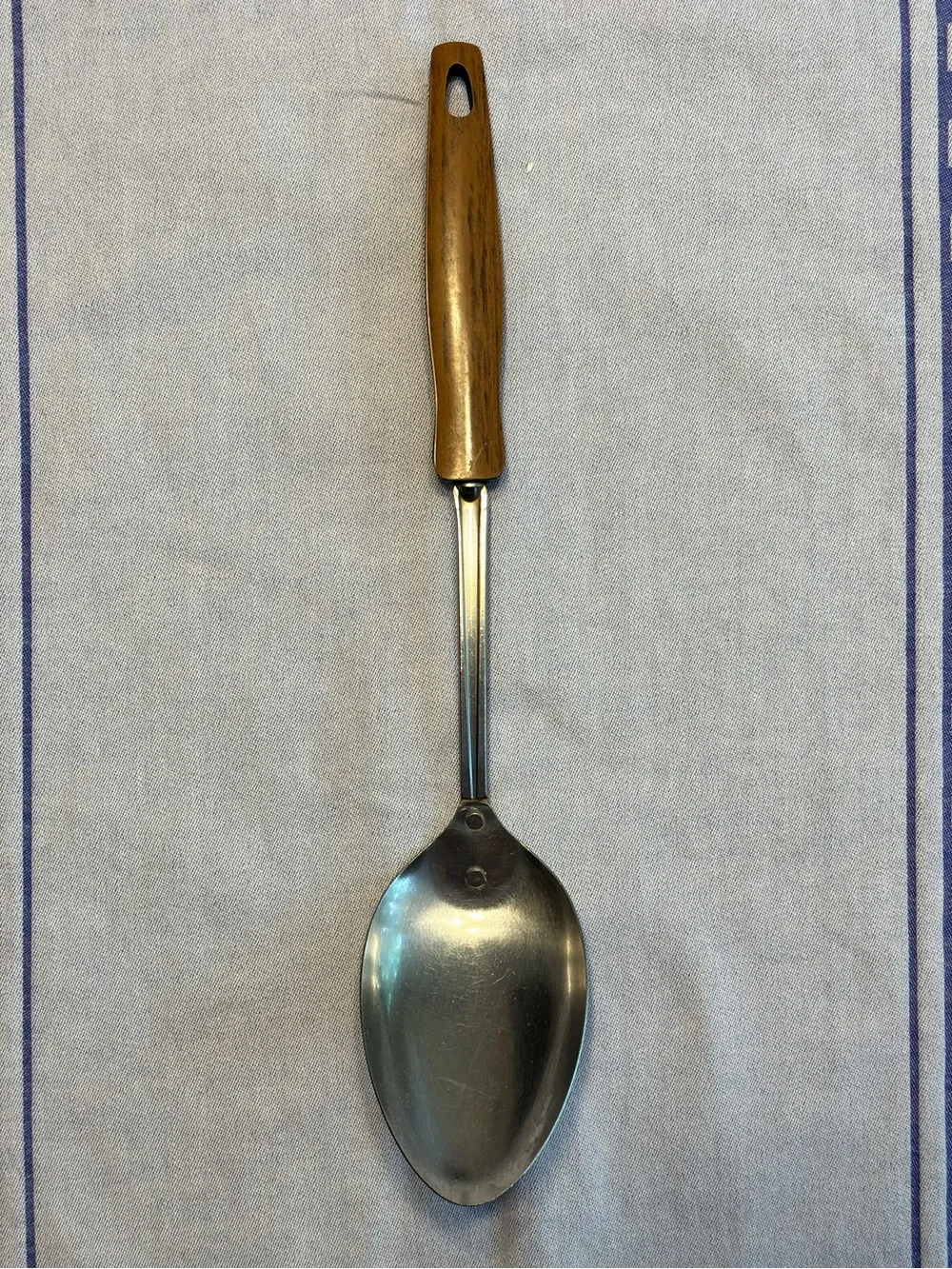 Vintage EKCO Stainless Steel Serving Spoon